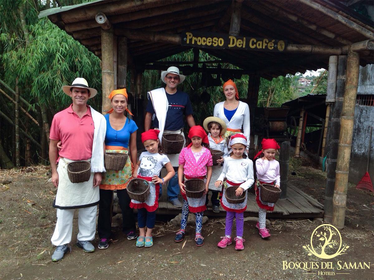 Hotel Bosques Del Saman Alcala キンバヤ エクステリア 写真