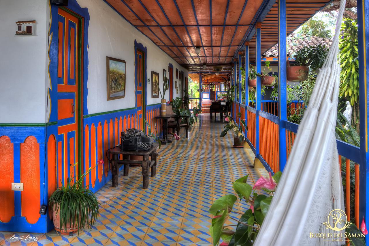 Hotel Bosques Del Saman Alcala キンバヤ エクステリア 写真