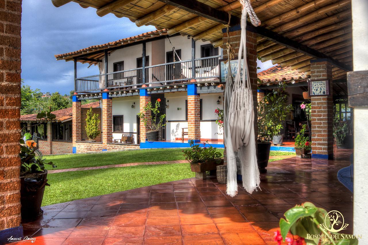 Hotel Bosques Del Saman Alcala キンバヤ エクステリア 写真